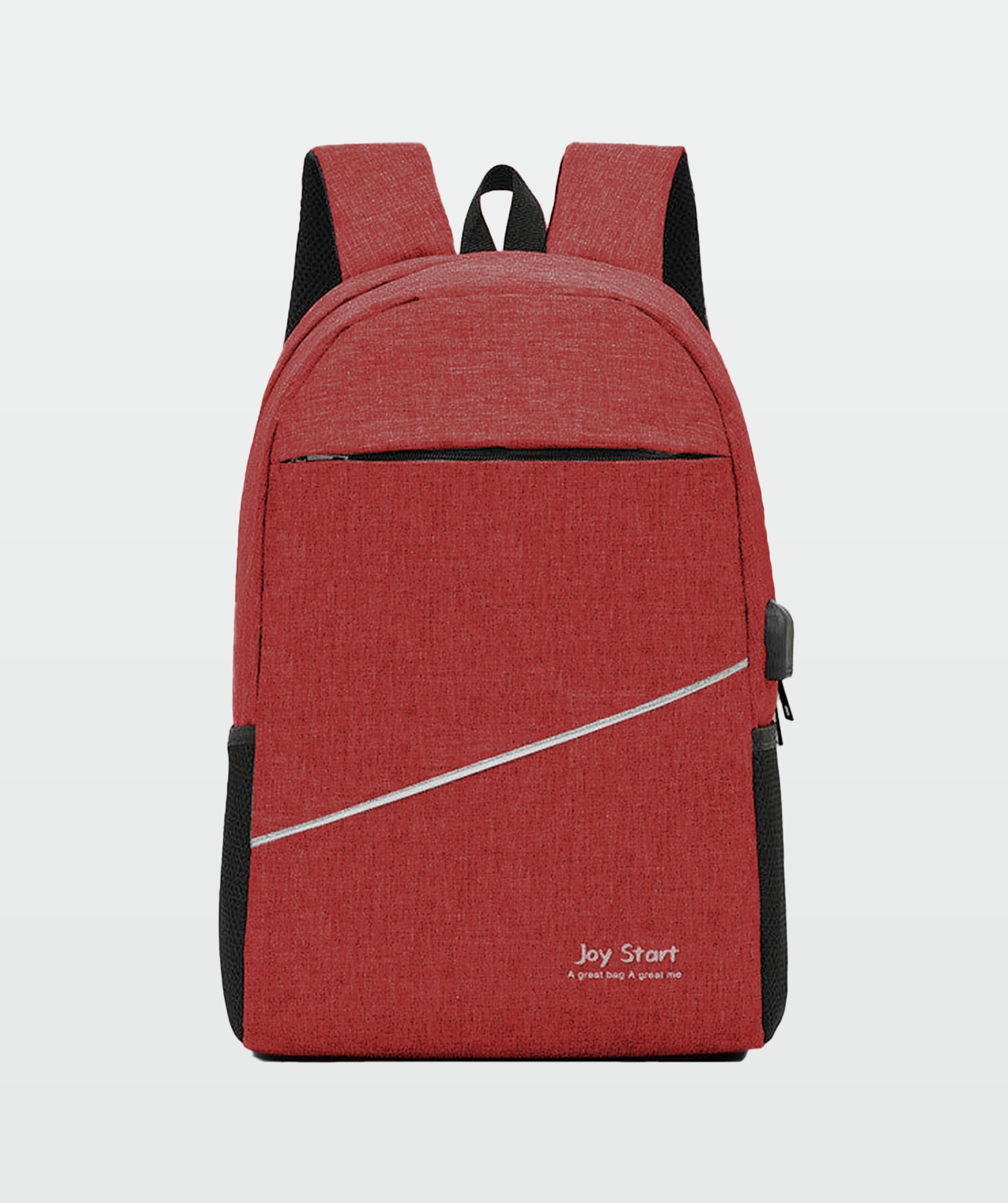 Mochila moderna impermeable y con puerto de carga USB