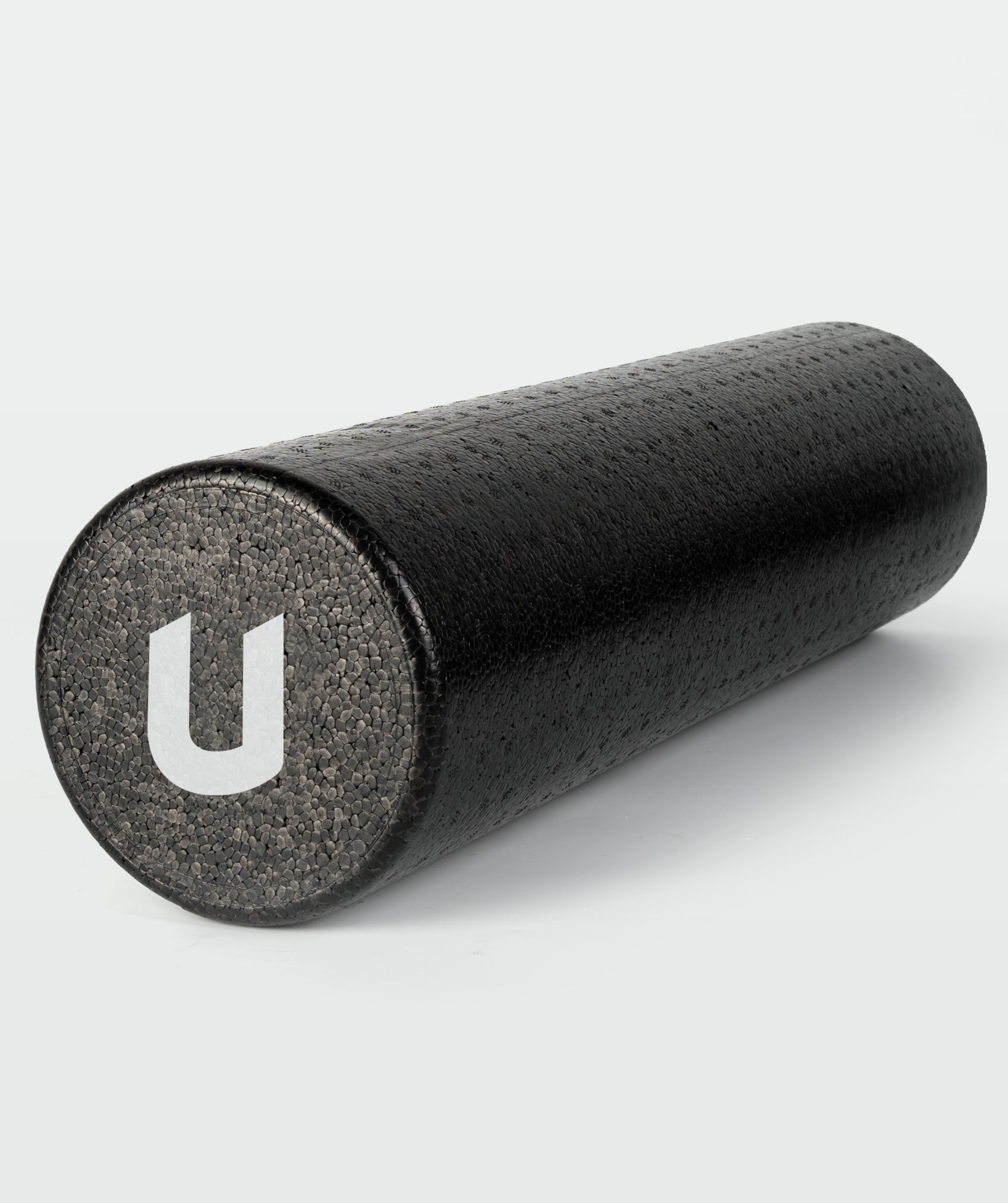 Foam roller EPP negro, rodillo de espuma dura para masaje muscular