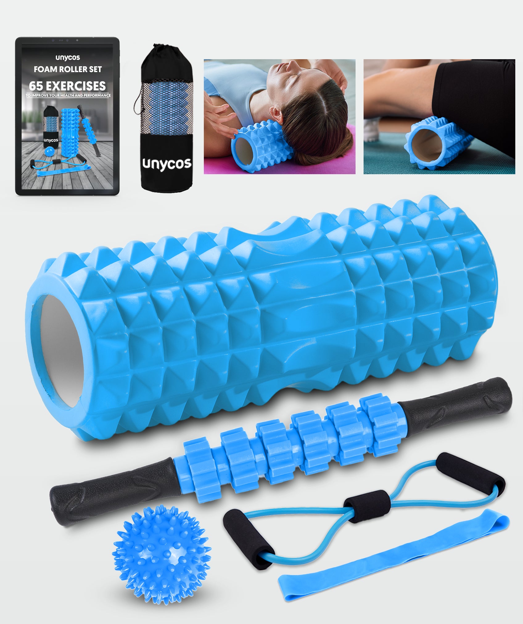Set de entrenamiento 5 en 1 en PVC/EVA (soporte 75 kg)