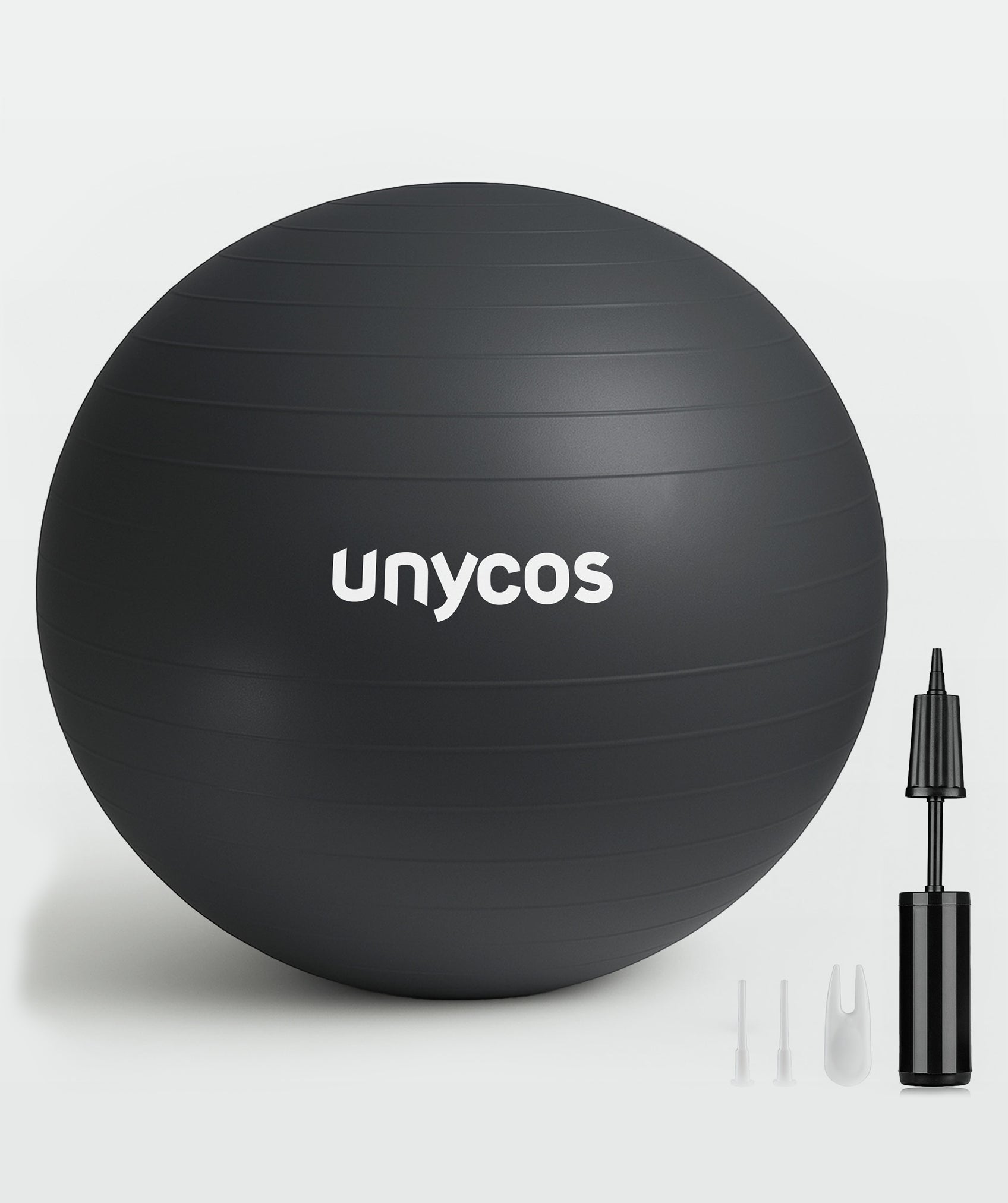 Pelota de pilates, gimnasia y yoga con resistencia de 300 kg e inflador incluido