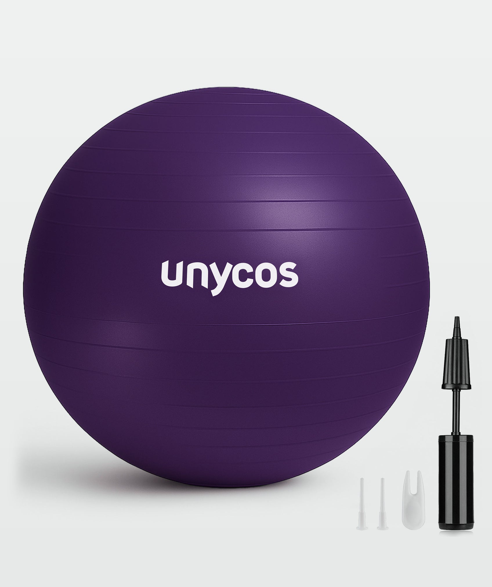 Pelota de pilates, gimnasia y yoga con resistencia de 300 kg e inflador incluido