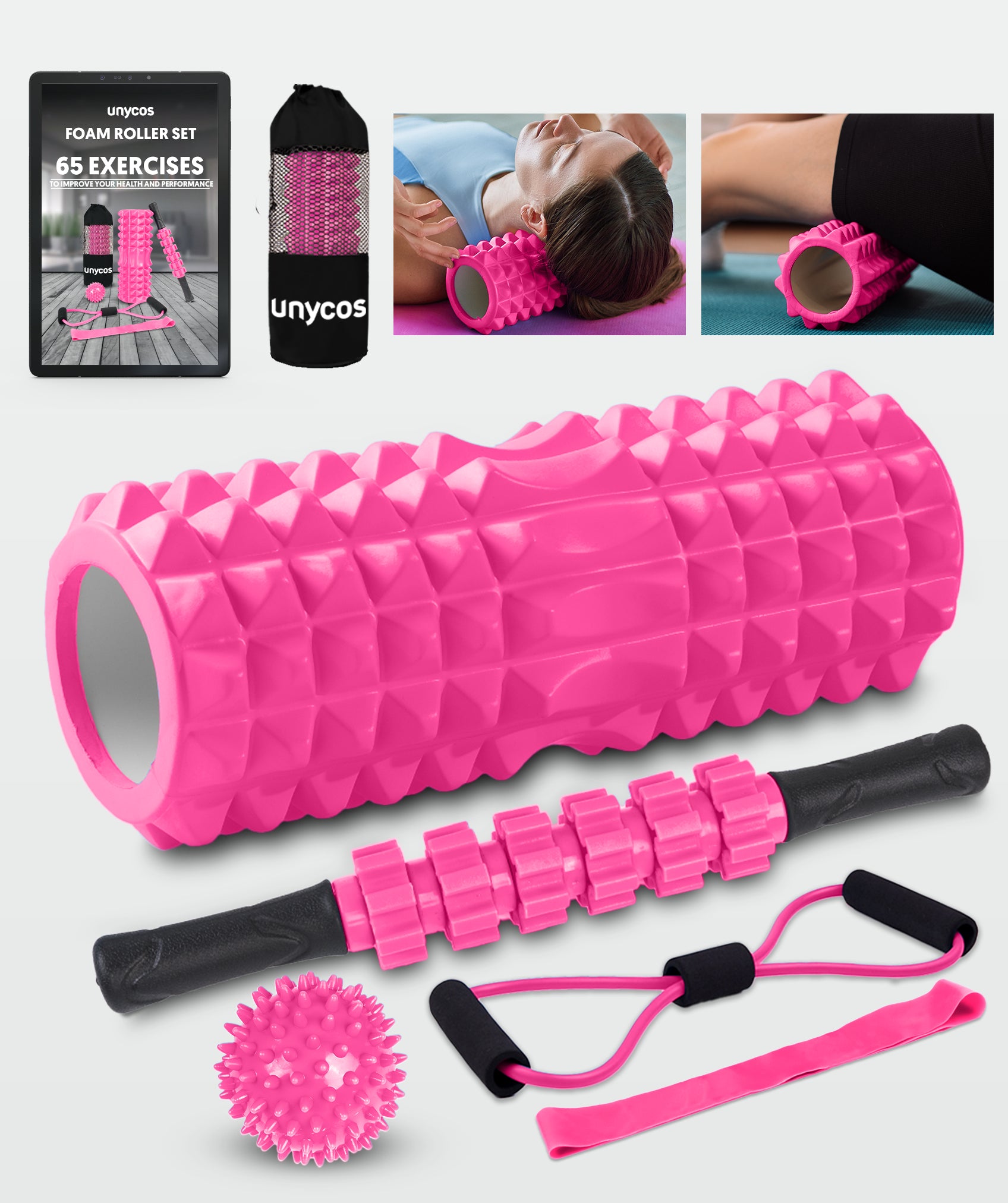 Set de entrenamiento 5 en 1 en PVC/EVA (soporte 75 kg)