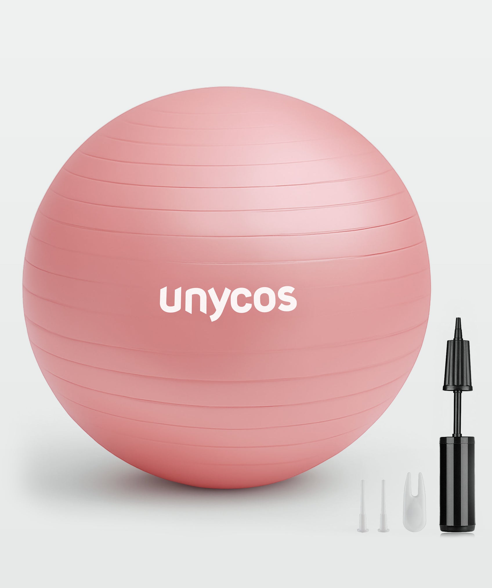 Pelota de pilates, gimnasia y yoga con resistencia de 300 kg e inflador incluido