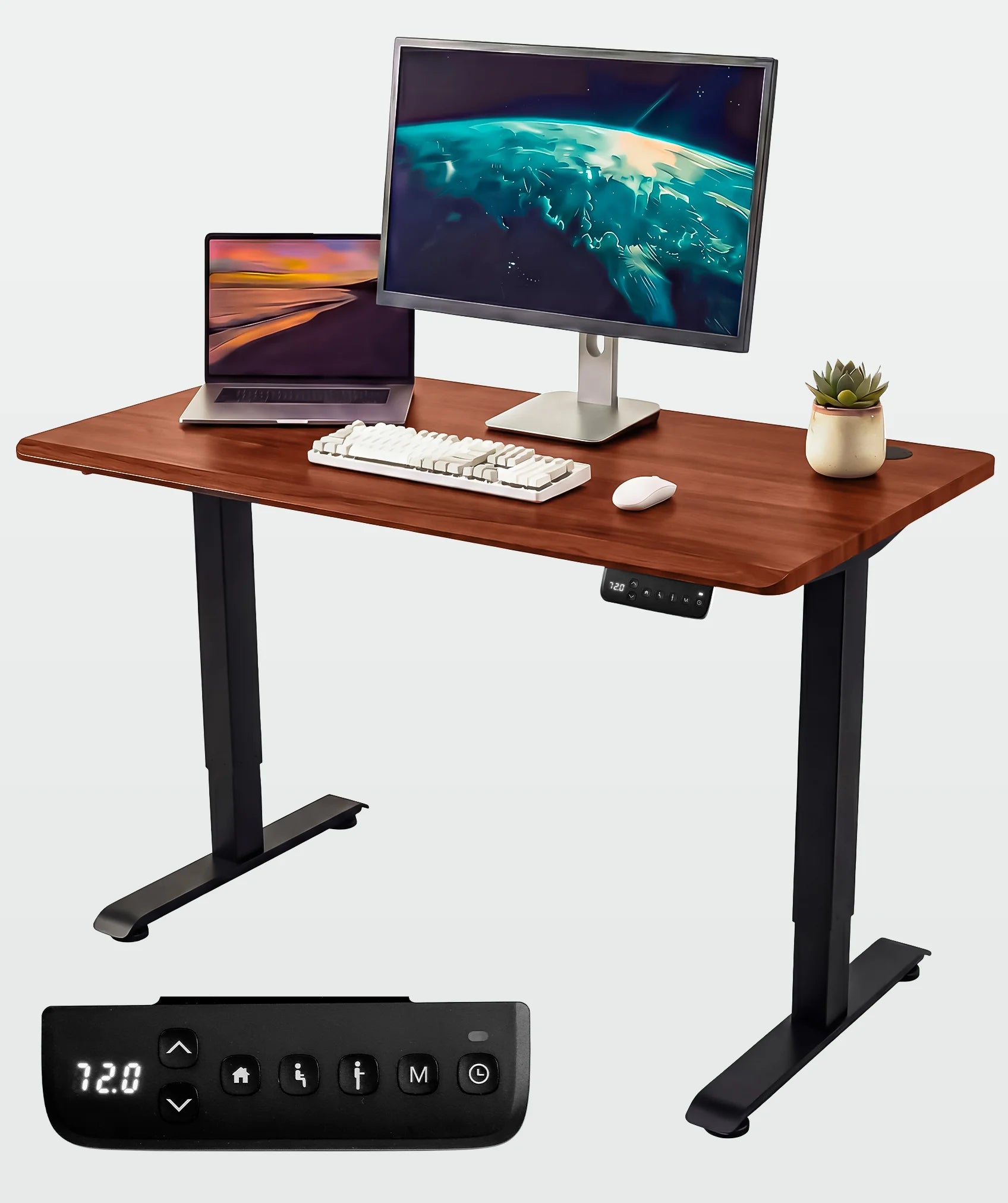 Escritorio elevable Core One: incluye control LED