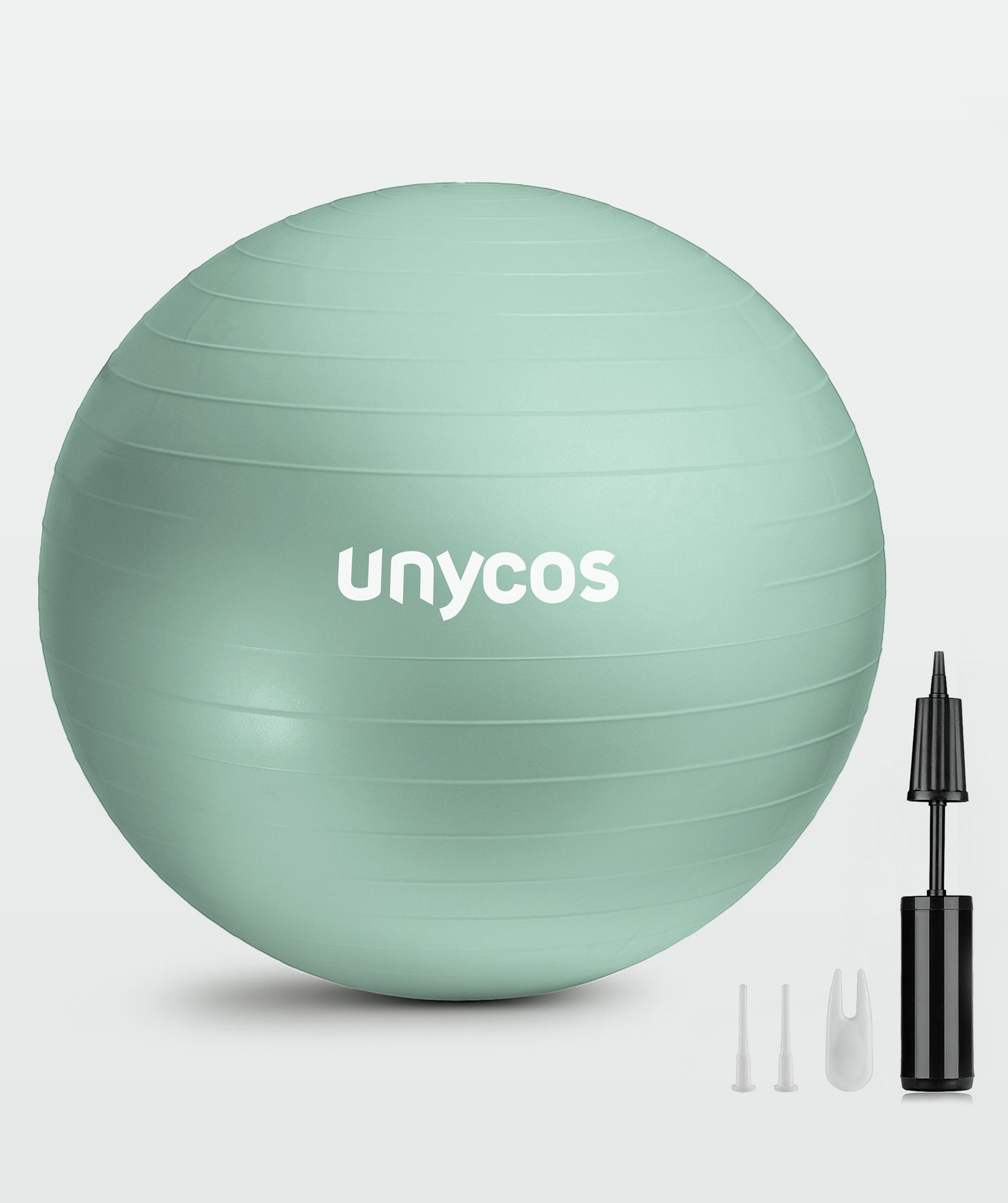 Pelota de pilates, gimnasia y yoga con resistencia de 300 kg e inflador incluido