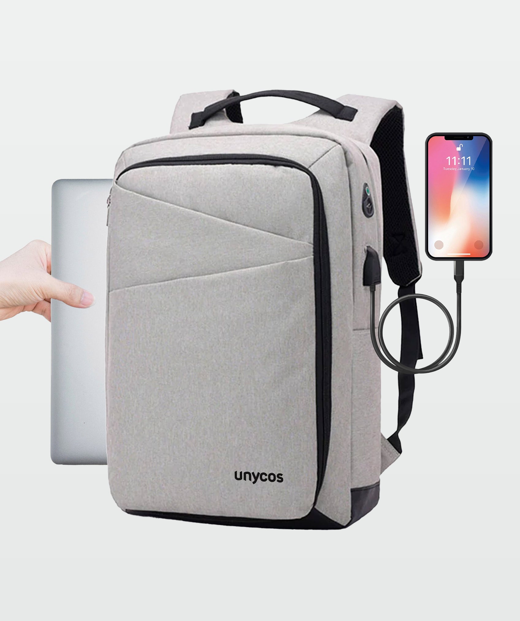 Mochila V ergonómica para uso diario