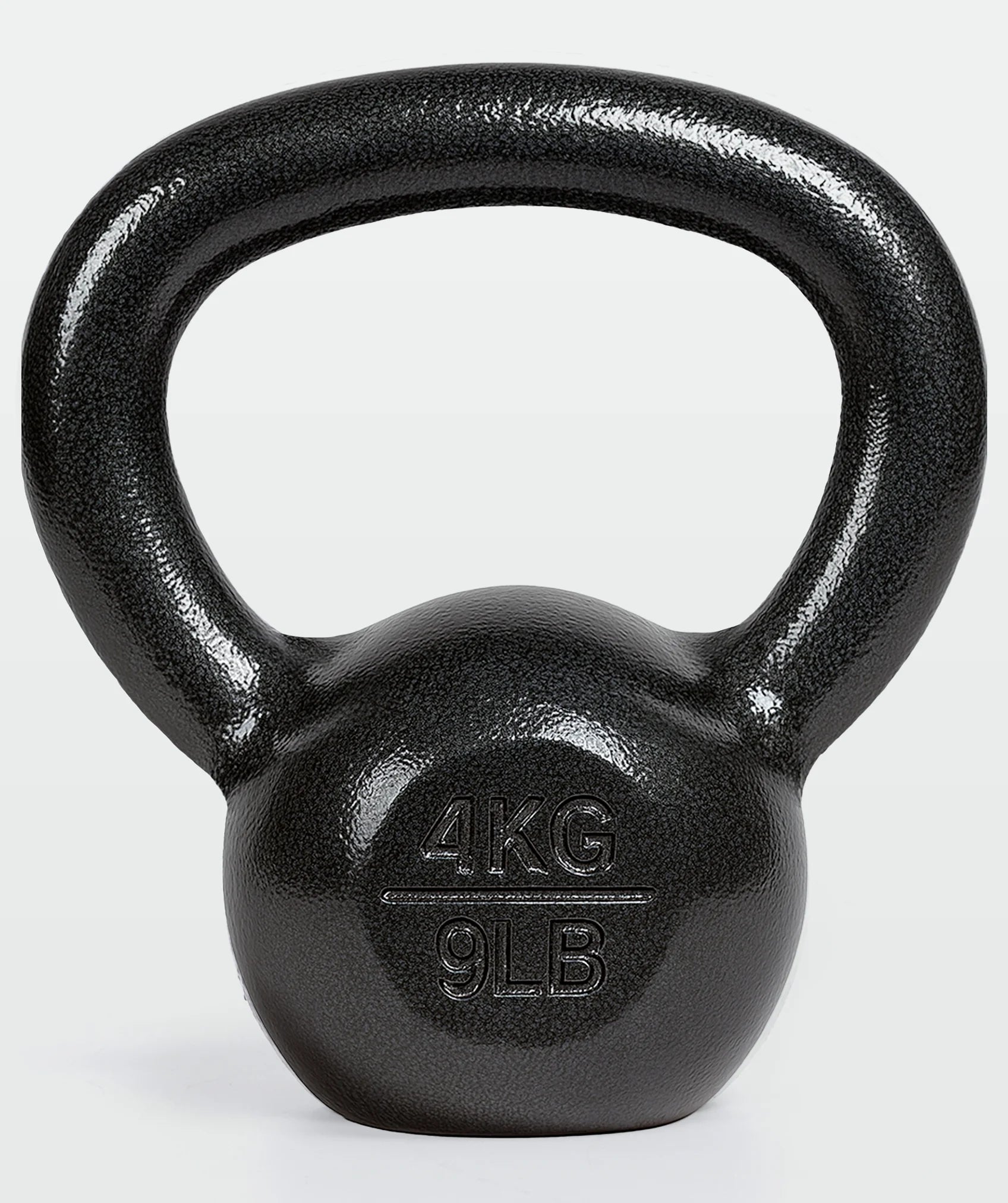 Pesa rusa/kettlebell de 4-20 kg en hierro sólido con mango ergonómico