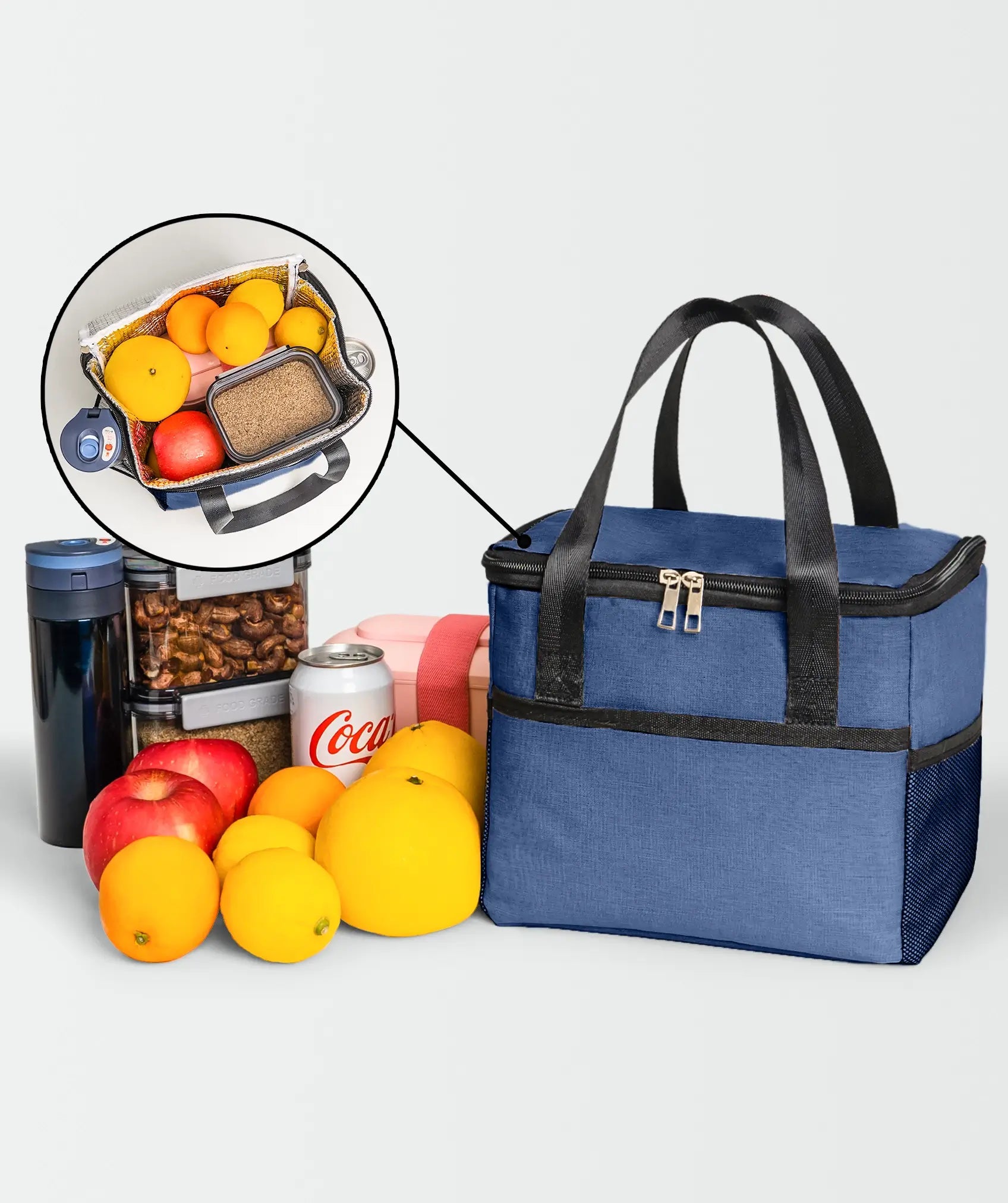 Bolsa térmica de 9L: diseño multiuso, ergonómico, hermético e impermeable