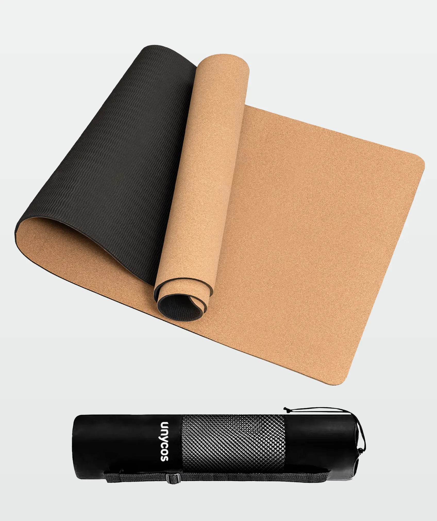 Esterilla de yoga y pilates de corcho natural: impermeable y antideslizante