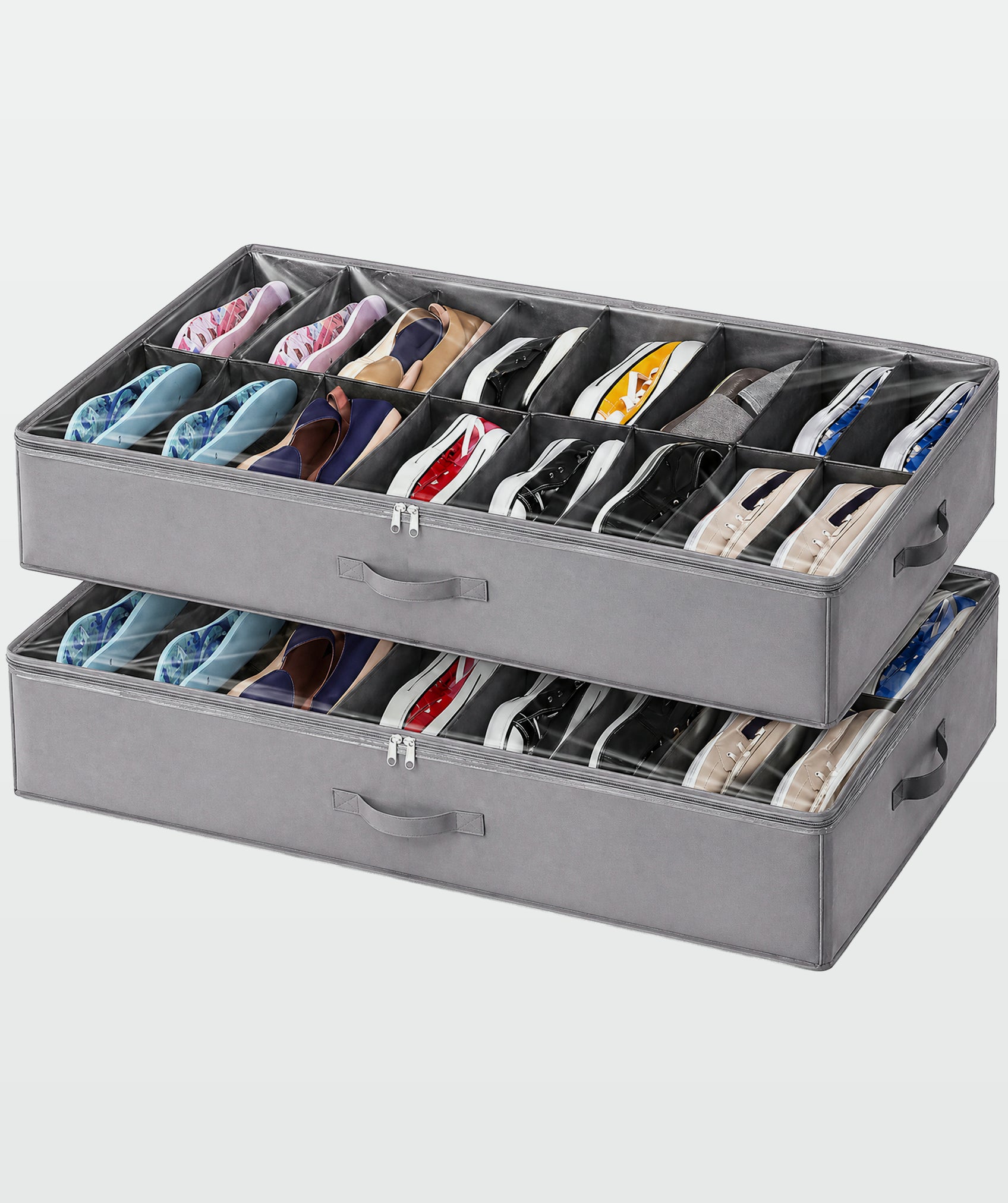 Set de 2 organizadores de zapatos