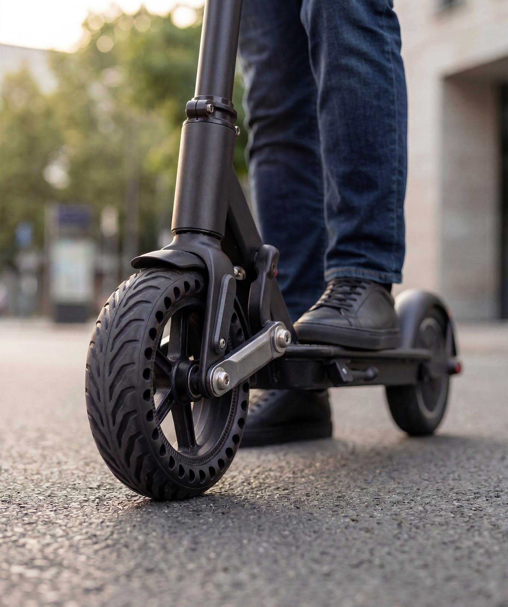 Pack de 2 ruedas para patinete eléctrico + 2 palancas