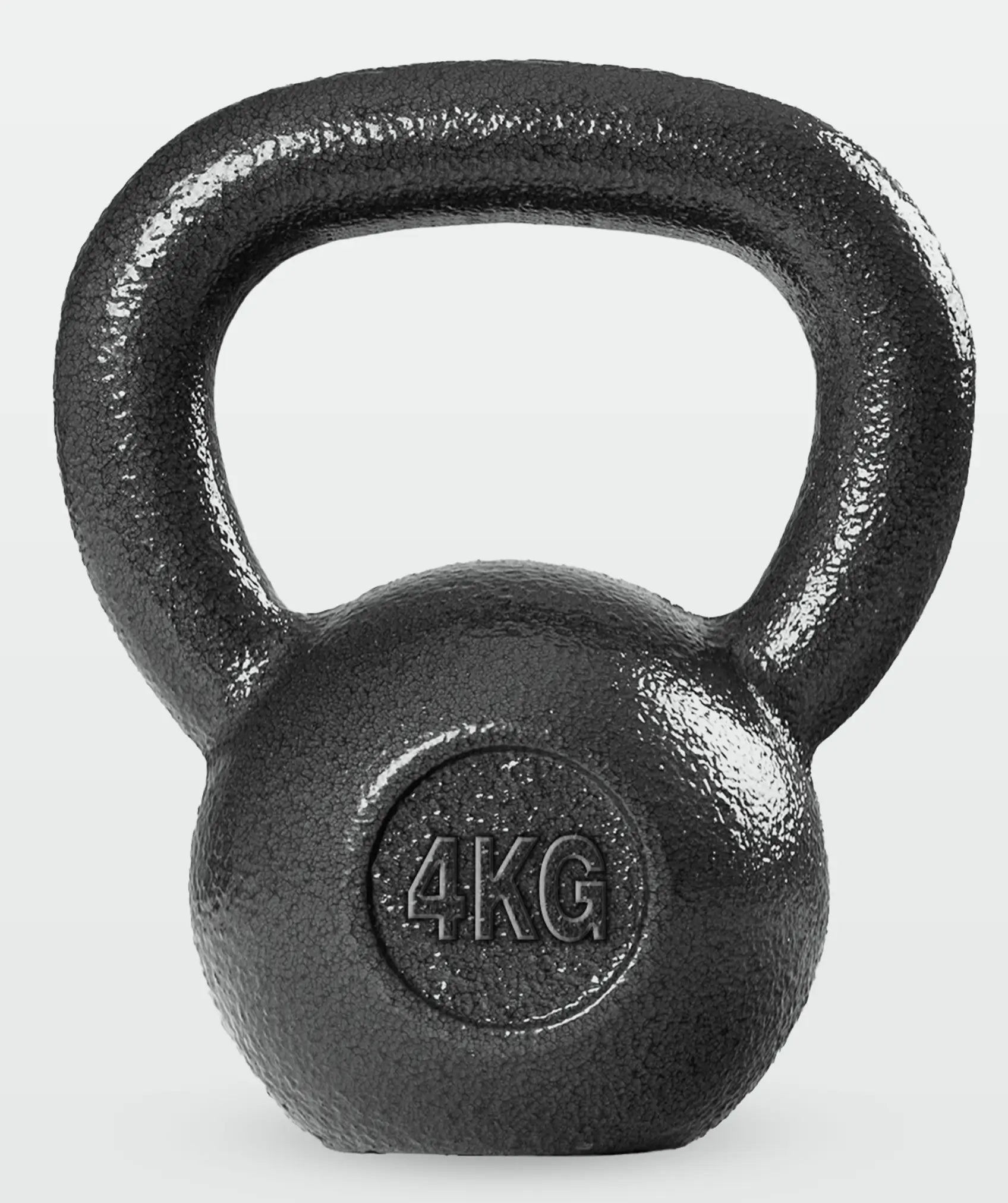 Pesa rusa/kettlebell de 4-20 kg en hierro sólido con mango ergonómico