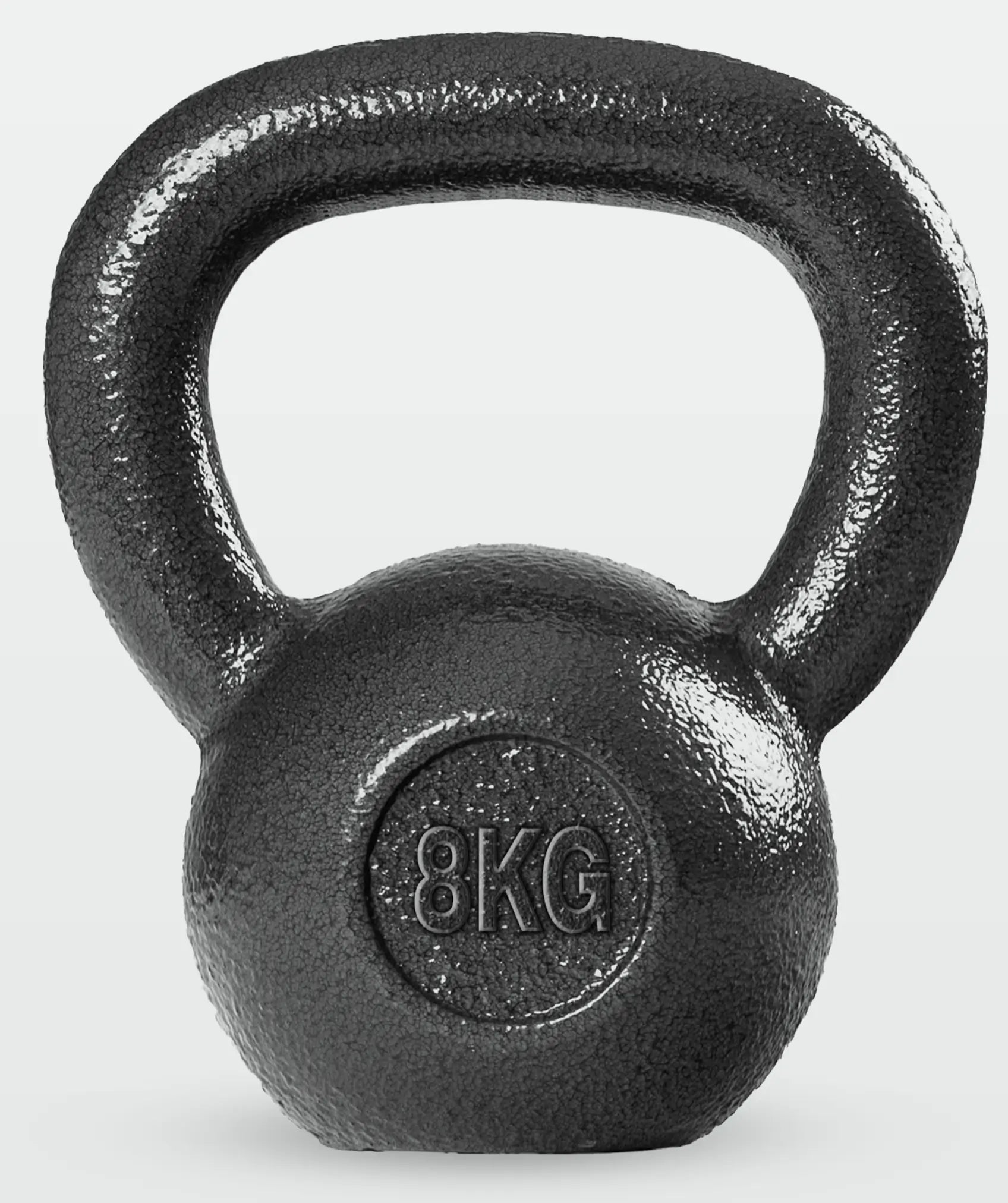 Pesa rusa/kettlebell de 4-20 kg en hierro sólido con mango ergonómico