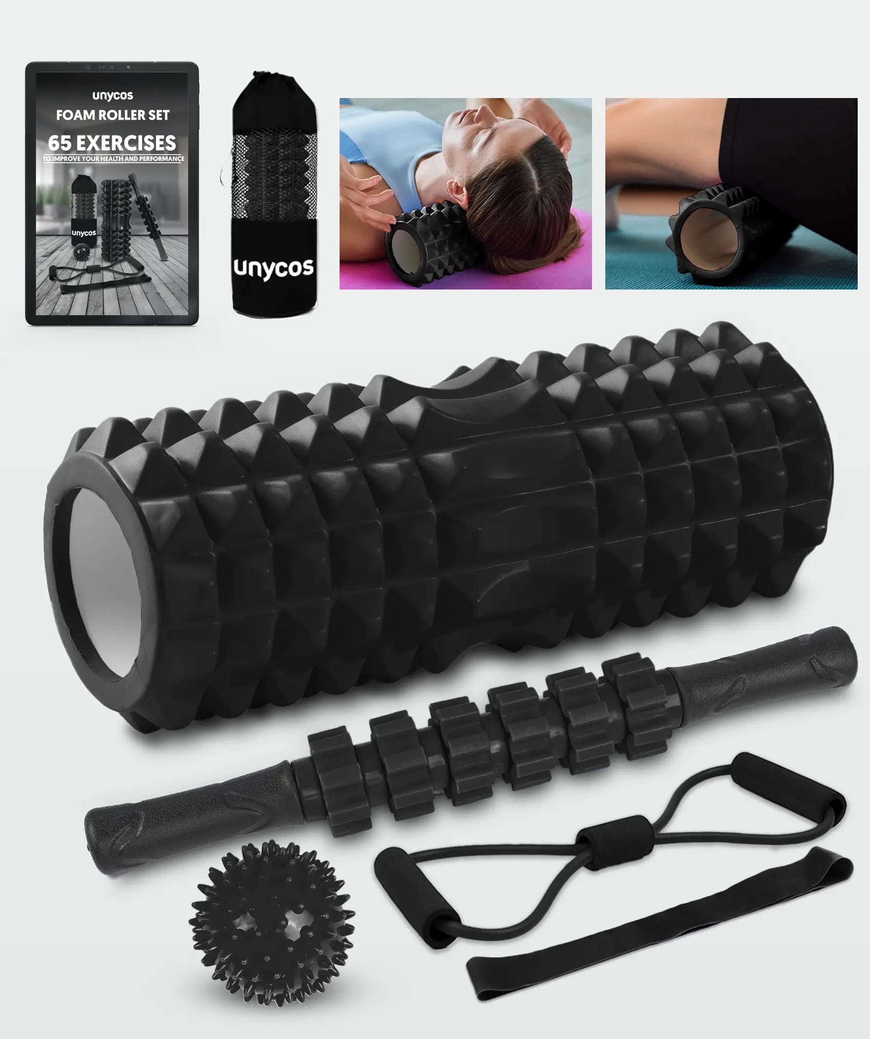 Set de entrenamiento 5 en 1 en PVC/EVA (soporte 75 kg)