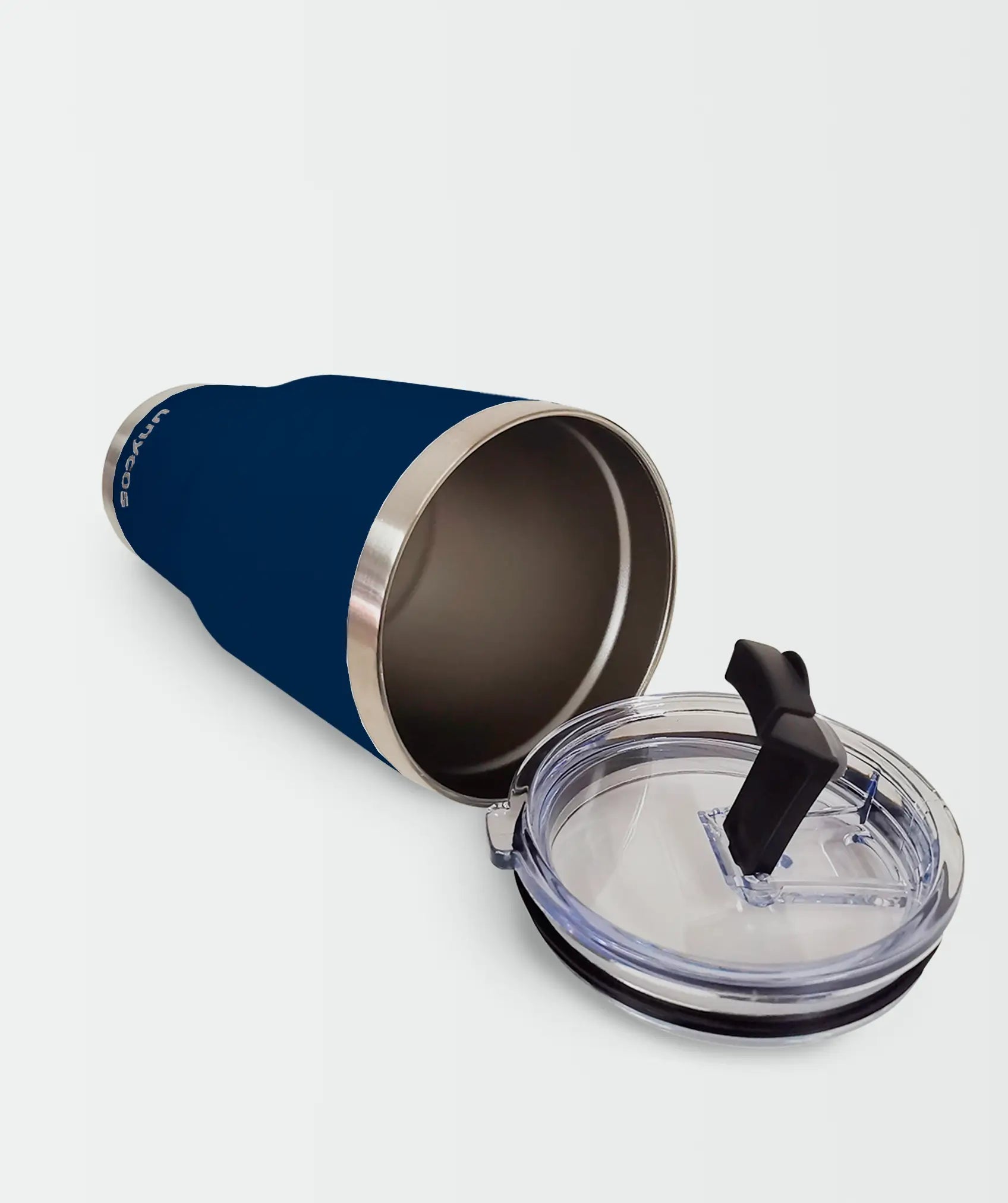 Termo de acero inoxidable con tapa antigoteo de 800 ml