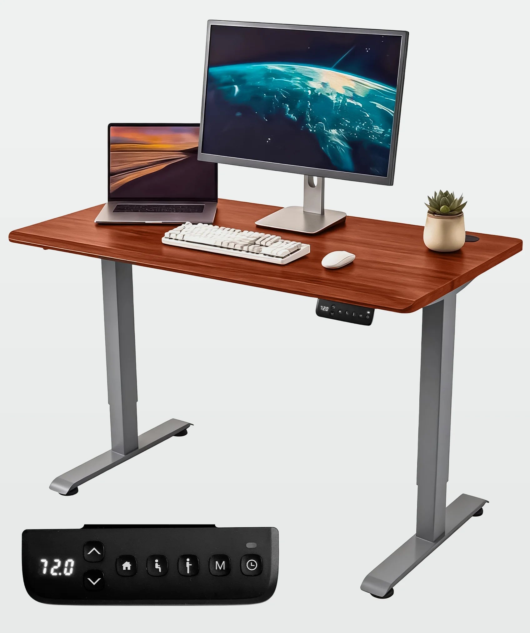 Escritorio elevable Core One: incluye control LED