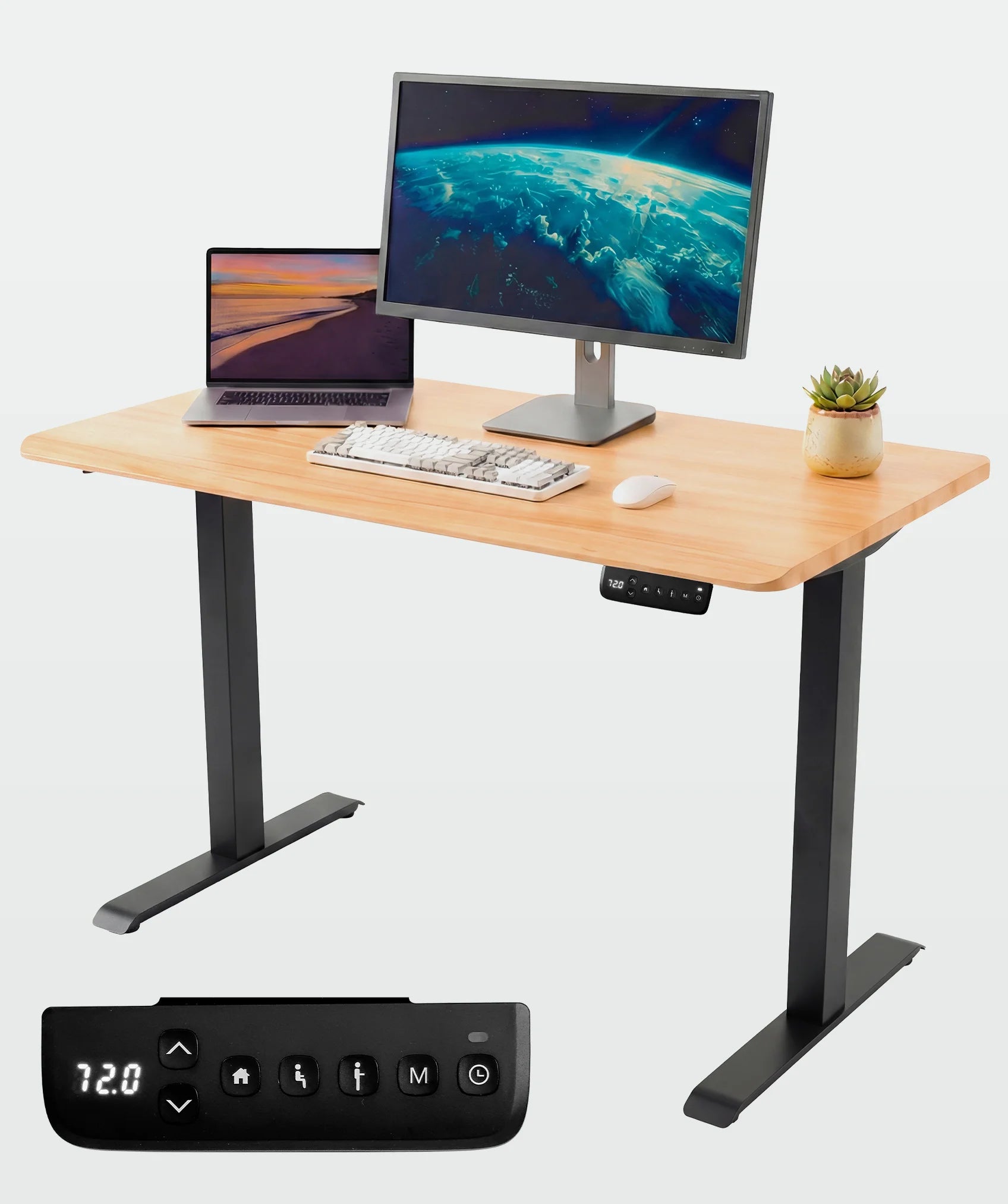 Escritorio elevable Core One: incluye control LED