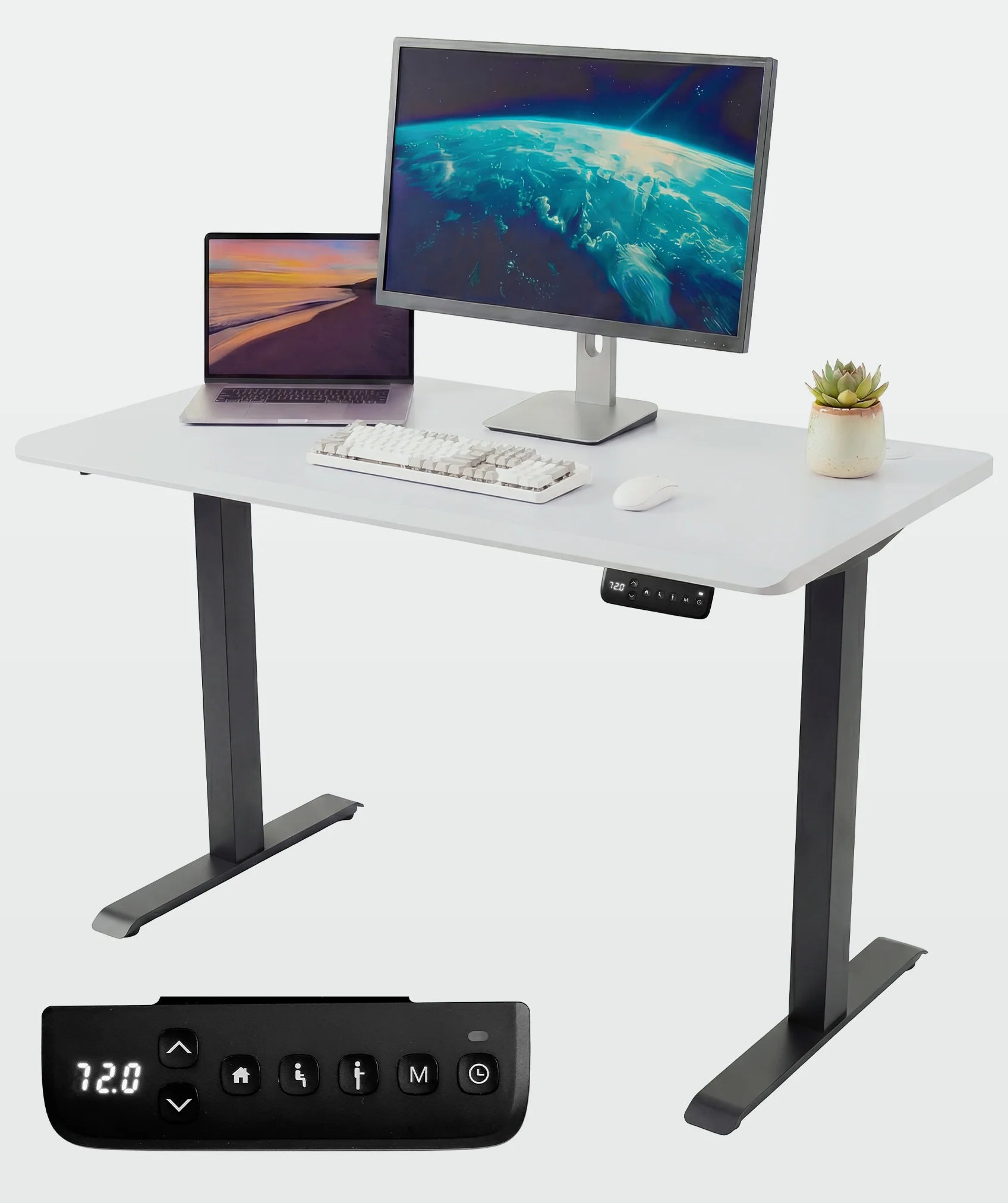 Escritorio elevable Core One: incluye control LED