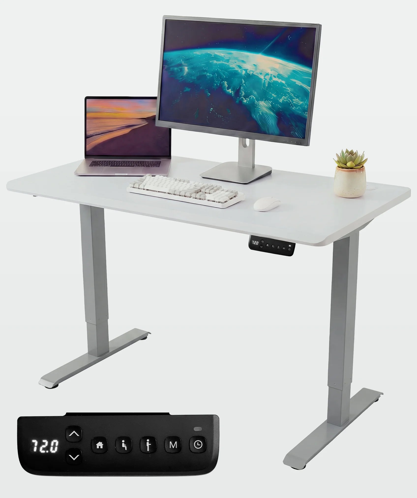 Escritorio elevable Core One: incluye control LED