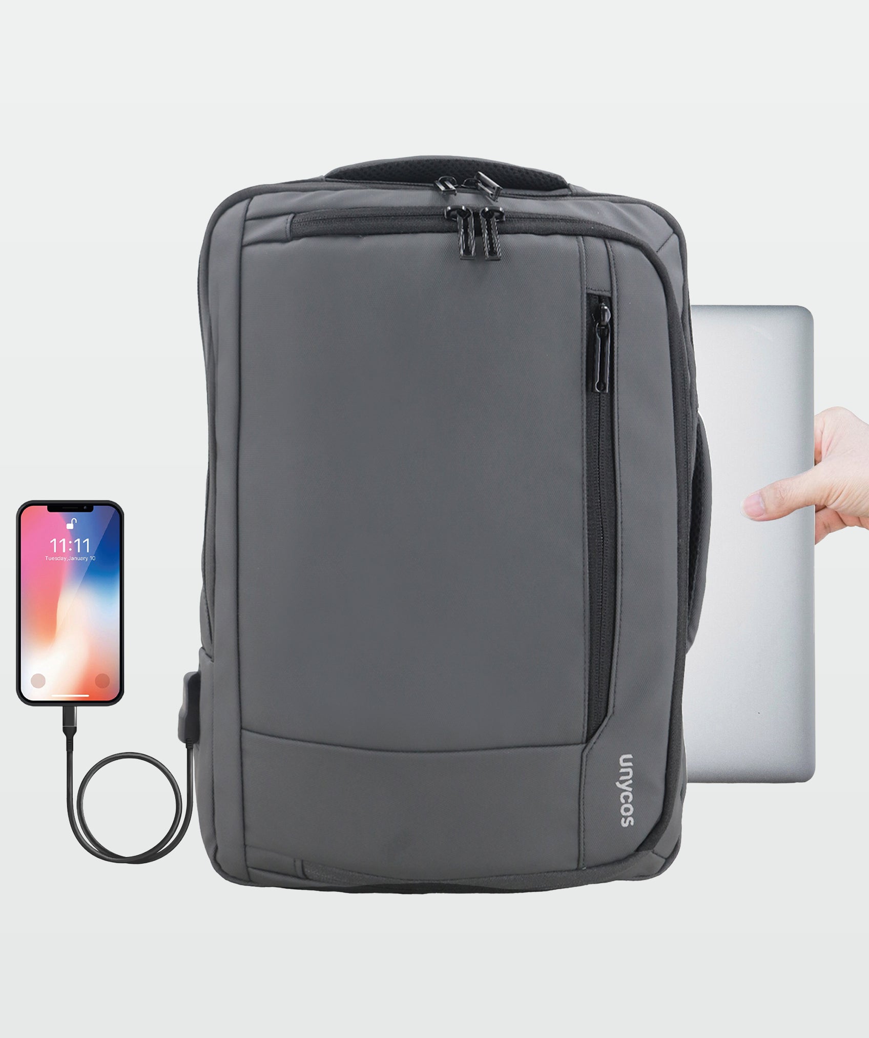 Mochila maletín ideal para portátiles y netbooks de hasta 15,6 pulgadas