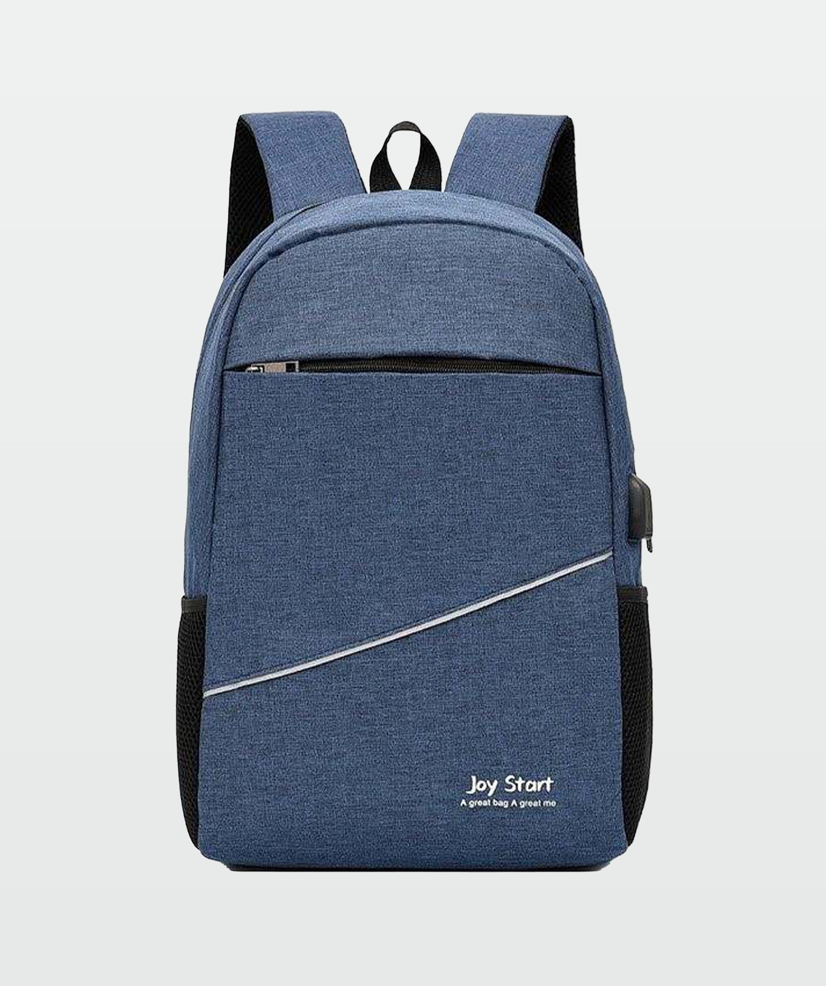 Mochila moderna impermeable y con puerto de carga USB