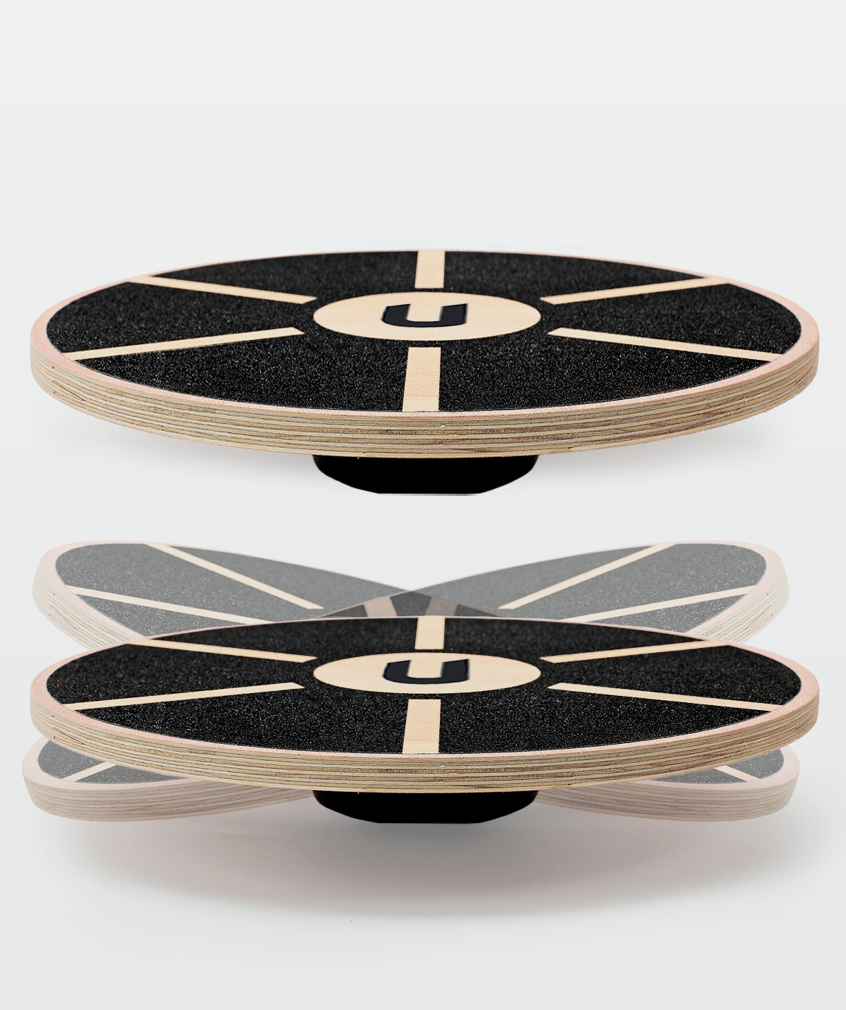 Tabla de equilibrio antideslizante de Madera