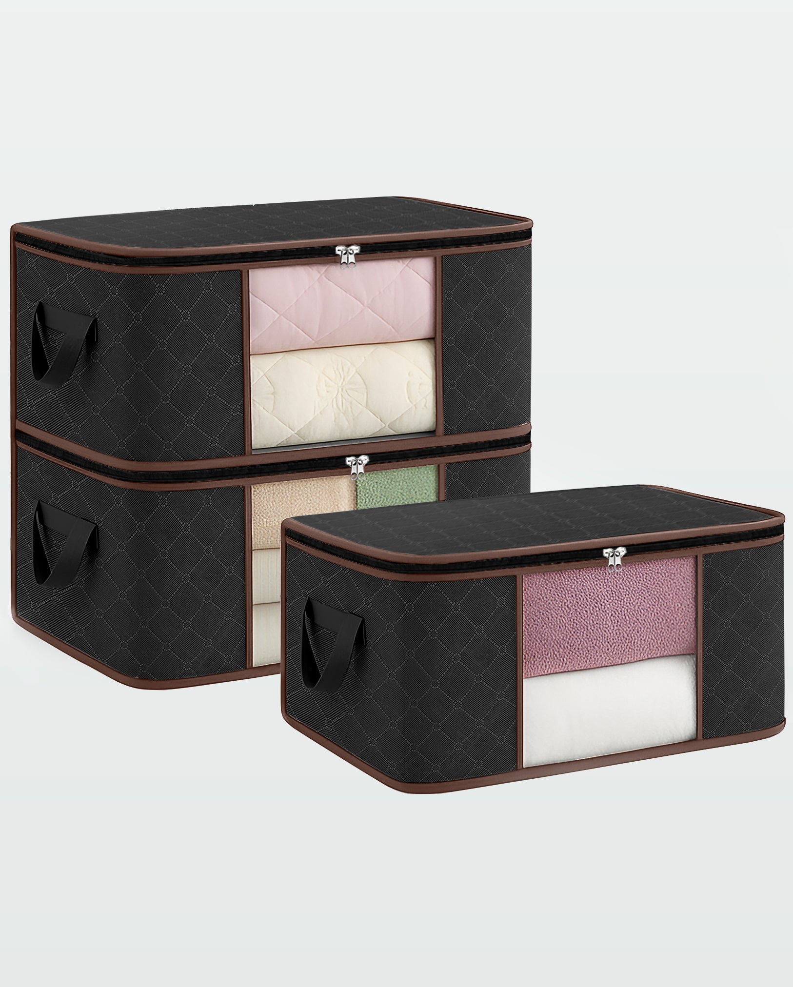 Cajas de almacenamiento (por 3 unidades)