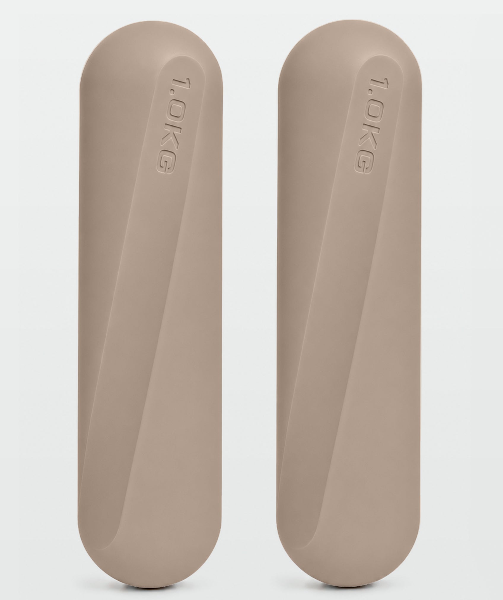 Set de 2 mancuernas de silicona antideslizantes