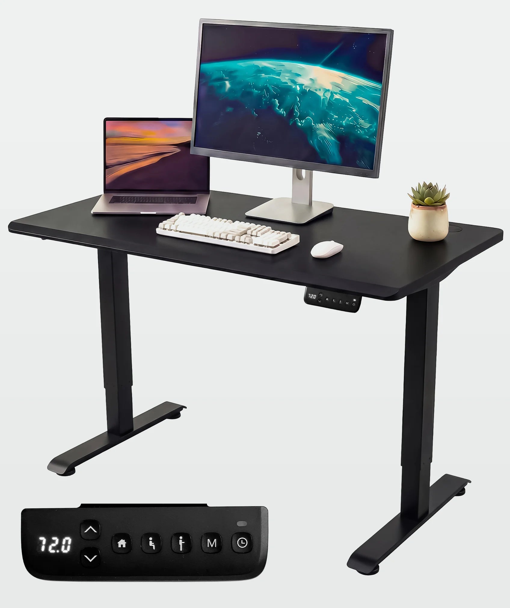 Escritorio elevable Core One: incluye control LED