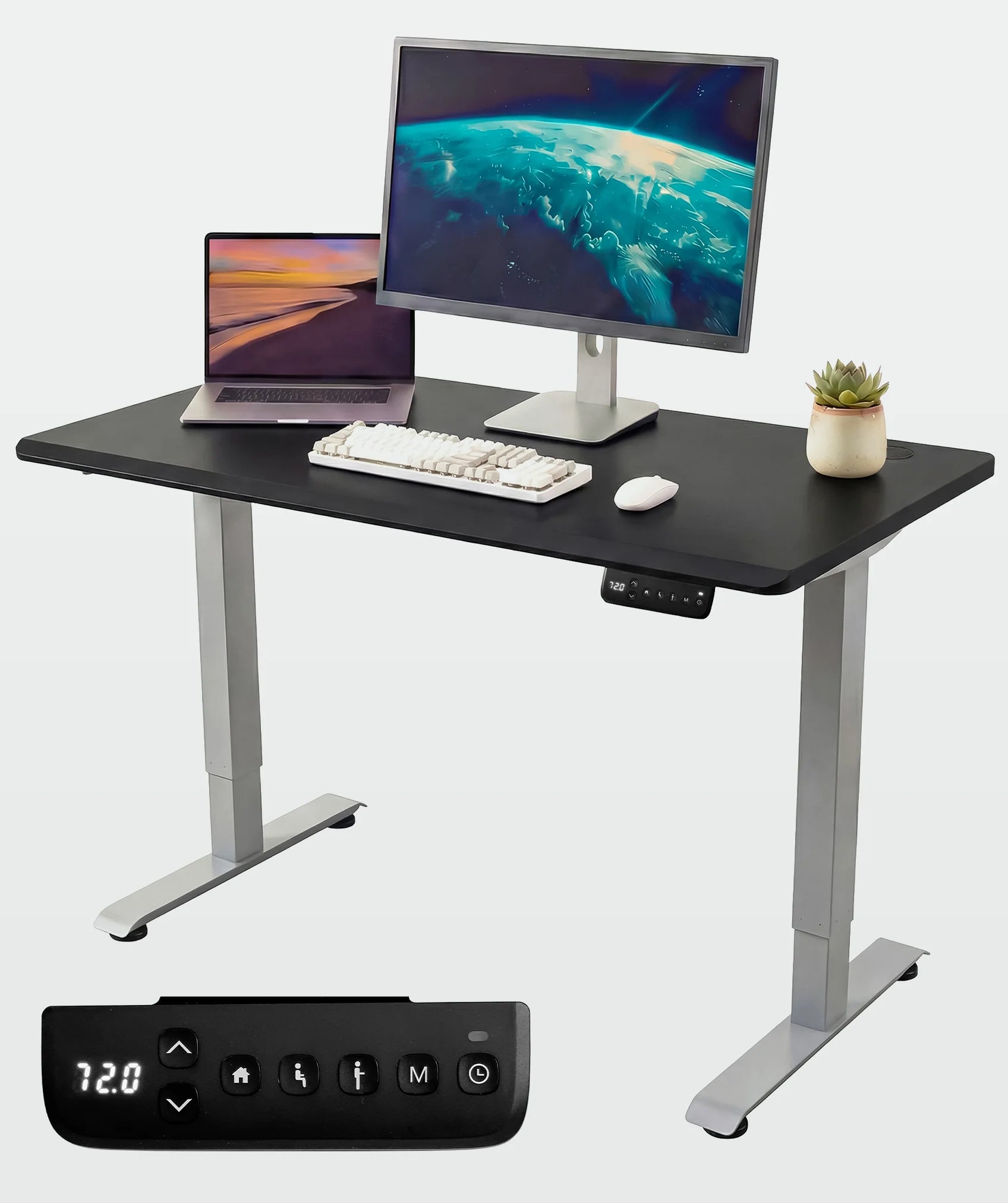 Escritorio elevable Core One: incluye control LED