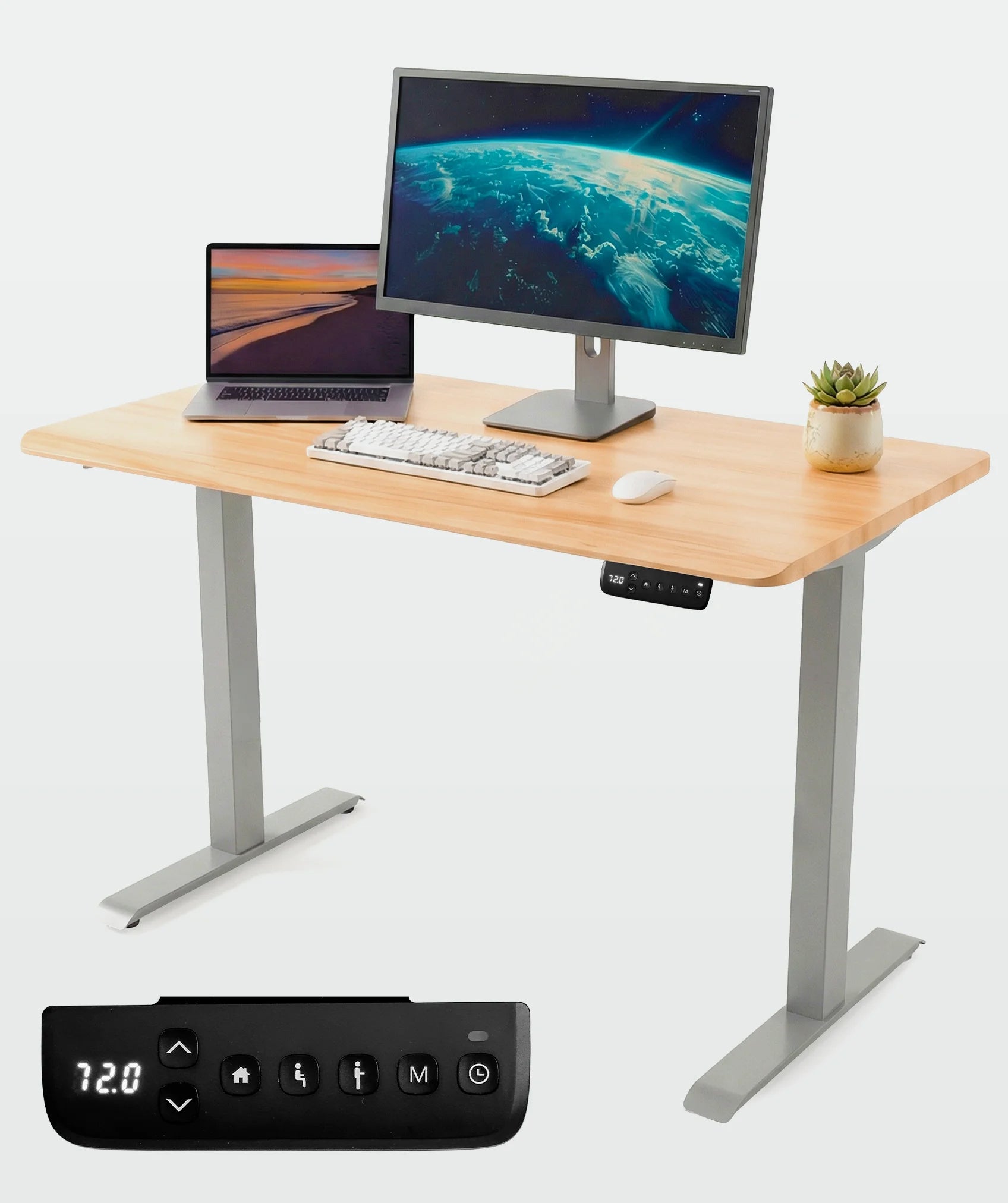 Escritorio elevable Core One: incluye control LED