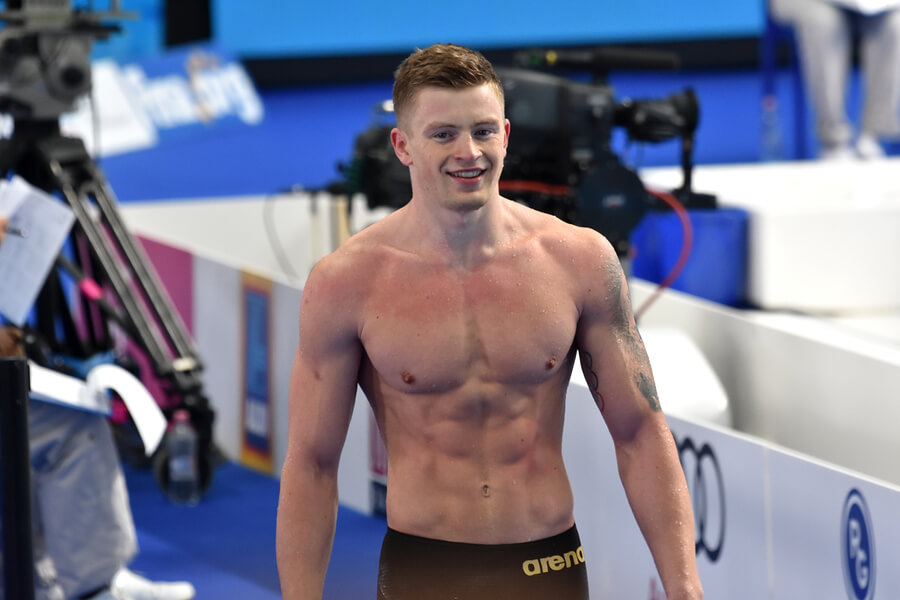 Adam Peaty es uno de los nadadores europeos destacados.