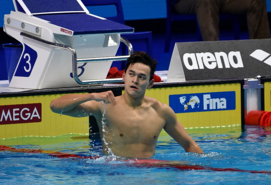 Sun Yang, sancionadopor dopaje en natación